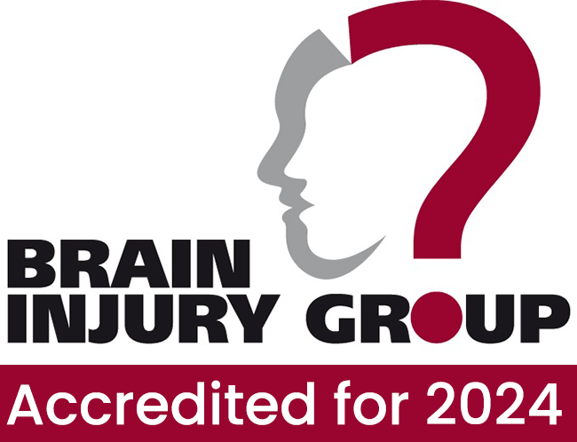 Brain injury group accredited for 2024